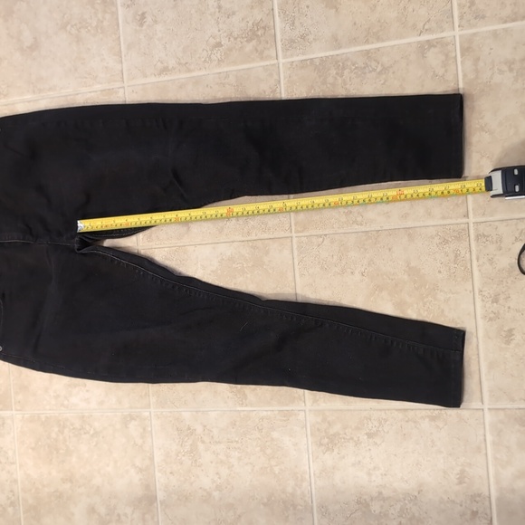 Express Black Jeans Leggings Midrise - Picture 9 of 9